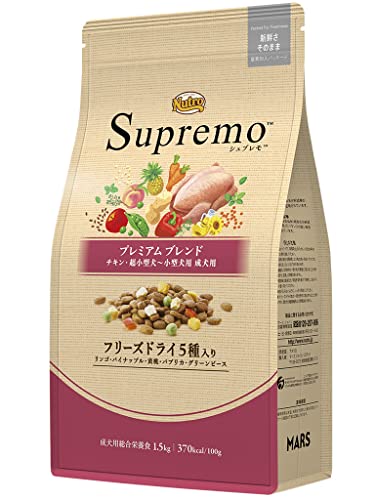 Nutro シュプレモ 超小型犬~小型犬用 成犬用 プレミアムブレンド チキン...
