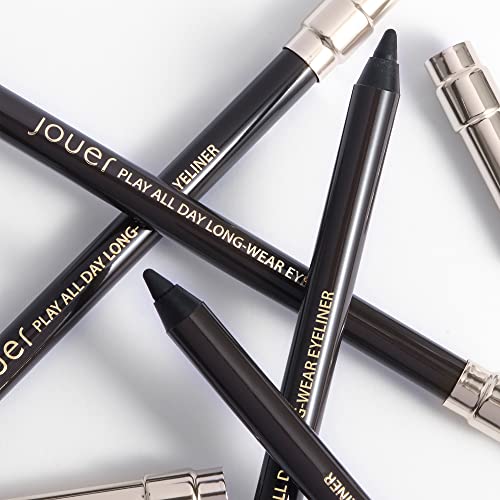 Jouer Play All Day Long-Wear Eyeliner - Waterproof Eyeliner - Fast-Drying - Doesn’t Crease, Fade Or Budge - Vegan - Paraben, Gluten, & Cruelty Free #TOP2