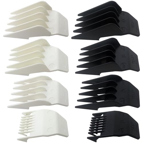 Zafina-UP New 8x Attachment Comb Cutting Guide Replacement Fits for Wahl MAG, 1/8