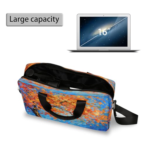Bolso para portátil unisex 15.6-16 pulg, resistente al agua miniatura 5