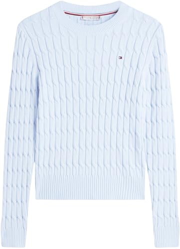 Miniatura 6 de Tommy Hilfiger Co Cable Mid GG C-nk LS Swt Ww0ww47644 Suéter pulóver Mujer (Pack de 1)