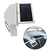 Produktbild Car Heater Auto-Wieder Aufladbare Ventilationssystem-Auto-Solarenergie-Ventilator-Fenster-Ventilator-Auto-Luft Reinigen Klares Werkzeug-Luft-Entlüftungs-Cooler Abluftventilator,White