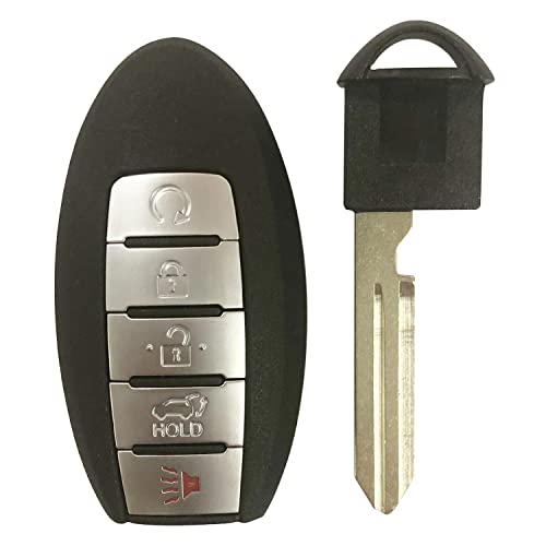 Extra-Partss Smart Remote Car Key Fob Replacement for Infiniti 2013 QX56 2014-2017 QX80 Proximity 5 Button Remote CWTWB1G744 (1)
