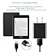 E-Reader Charger, AC Power Supply Charger for Kindle E-Reader Paperwhite 3 4 Oasis E-Reader Voyage E-Reader with 5FT Charging Cable,Micro USB Port