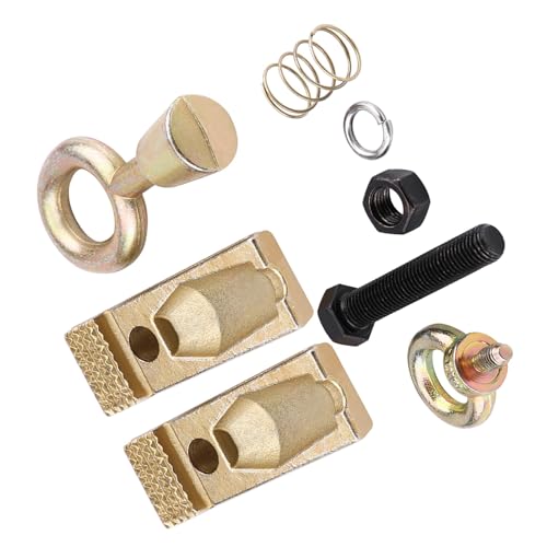 CFTGIW Mo Clamps Auto Body Tools Steel Mo Clamp 5 Ton Top & Straight 2 Way Self Tighteningameips Auto Body Repair Pull Clamp Gold, CFTGIWz0i486kpo5 by CFTGIW - Used condition - Image 8