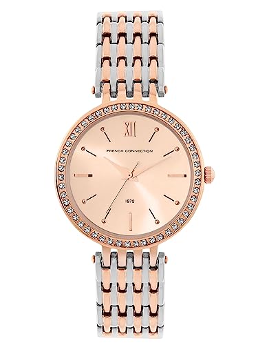 French Connection Spring-Summer 2023 Analog Rose Gold Dial Womens Watch-FCN00063C (B0C6GW53VY) Amazon Price History, Amazon Price Tracker