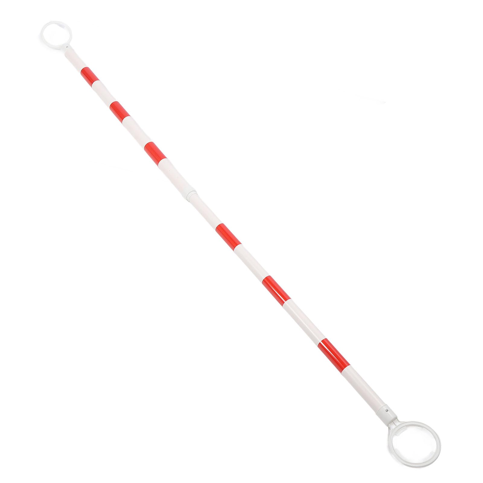 Alomejor Barra de Cono Retráctil Barra de Cono de Tráfico Expandible de Plástico Diseño Reflectante Barrera de Advertencia Ajustable de 37,8 a 70,9 Pulgadas para Estacionamientos Áreas de Eventos de