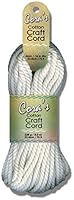 Algopix Similar Product 6 - Pepperell Cotton Cord 4mmX75ft, White