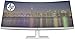 Produktbild HP 34f Monitor - 34 Zoll curved Bildschirm, Ultra WQHD Display, AMD FreeSync, DisplayPort, 2xHDMI, 3xUSB 3.0, 3440 x 1440, 60Hz, 21:9, 5ms Reaktionszeit, silber