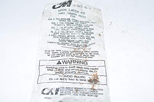 Columbus McKinnon Latch KIT #6-7/VARIOUS HOISTS (45663)