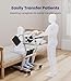 VOCIC Sit to Stand Lift, Stand Assist Lift for Elderly, Patient Transport Unit, Stand Lift Assistance for Muscle Building & Fall Prevention, Standing Transfer Device for Home Care Use, AY03