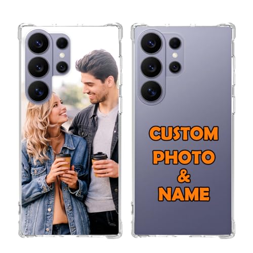 Custom Photo Case for Samsung Galaxy S26 Ultra Plus 5G S25 FE Edge S24/S23/S22/S21/S20/S10/S9/S8 Note 20/10 Lite/9/8 Z Flip Fold 7/6/5/4/3 A71/A30/A21s/A20/A14/A13/A12/A10E Personalized Phone Cover