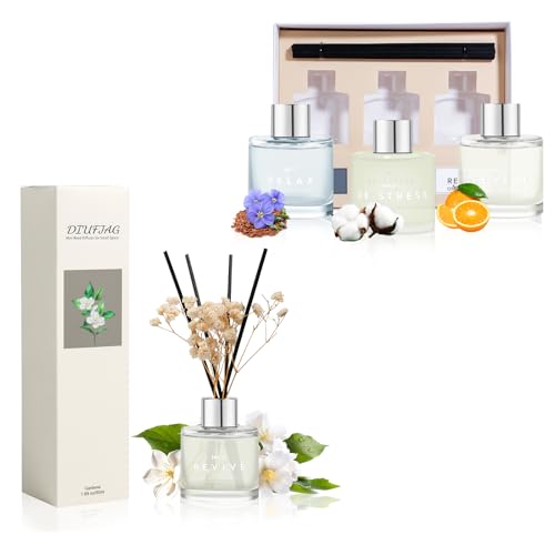 Gardenia Scent Diffusersand Clean Linen Cotton Citrus miniatura 1
