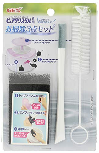 最安値 ジェックス ピュアクリスタル 専用 フィルター式給水器 お掃除3点セット 1個 5954 の価格比較