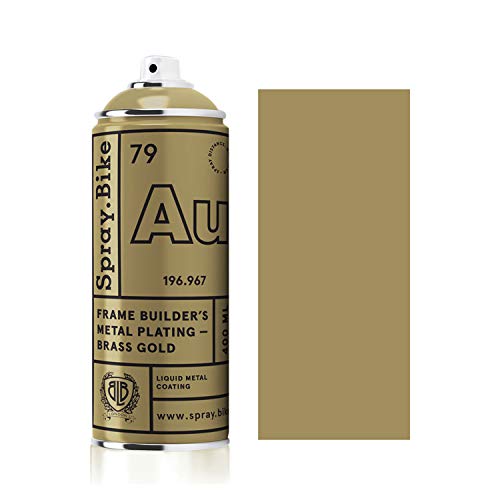 SPRAY.BIKE 400 ML P&F - Metaalplaat Messing Goud