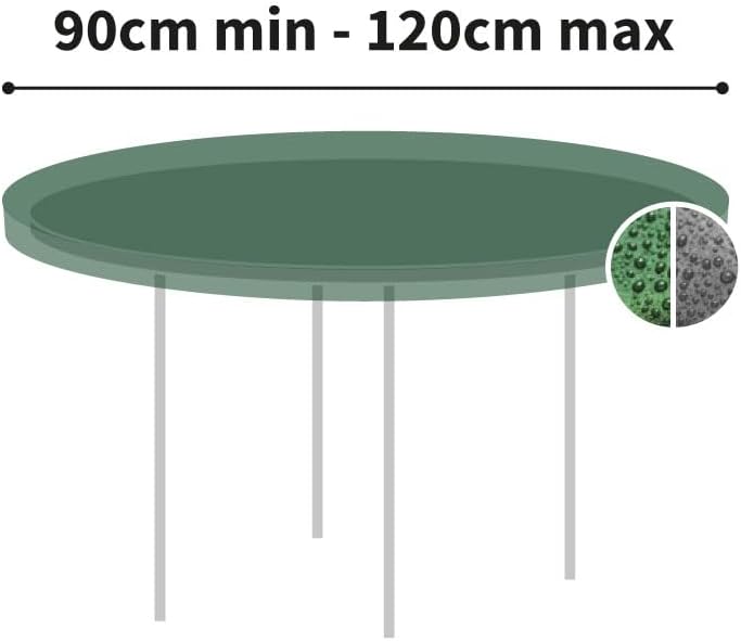 Bosmere p347 Protector Plus 4-6 Seat Circular Table Top Reversible Green/Black