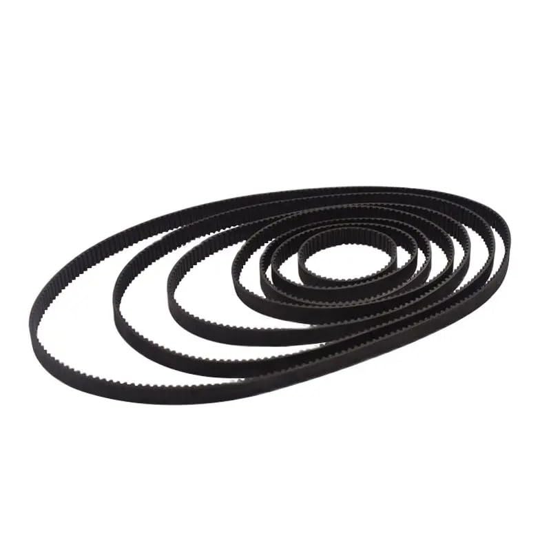 Correas Transmisión 1x 2GT/GT2 Anular Cerrado Arco Circular Dientes Goma Fibra Vidrio Correa Distribución Reforzada L410-494mm Ancho 6mm(450-2GT-6)