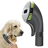 Brosse pour chien, brosse de toilettage professionnelle pour animaux de compagnie, peigne de démêlage doux de 1,26 po pour chiens et chats, râteaux à sous-poil pour poils courts à longs, brosse pour c