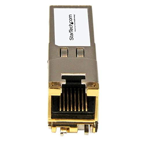 StarTech.com Brocade E1MG-TX Compatible SFP Module, 1000BASE-T, SFP to RJ45 Cat6/Cat5e, 1GE Gigabit Ethernet SFP, RJ-45 100m - Image 3