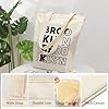 brooklyn new york city minimal design Flat Tape Handle Tote Bag 12 oz thick fabric Replaces school bag 35x40cm Large #2