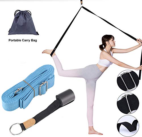 Xroam Adjustable Leg Stretcher Lengthen Ballet Stretch Band - Easy Install on Door