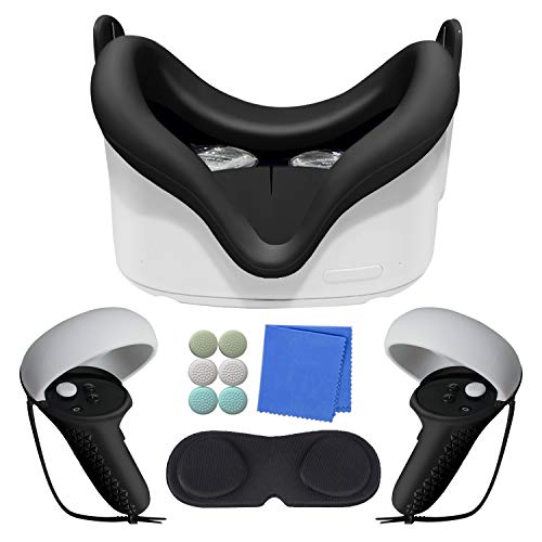 Laishalaiku Oculus Quest 2, Oculus Rift Playstation 5 Console Playstation Gift Card Gaming Setup Accessories Virtual Reality Game System Playstation Plus Oculus Quest 2 Head Strap Black