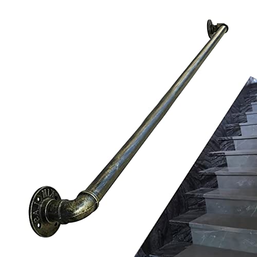 Kit complet de support de main courante en métal pour sécuriser escalier 12ft - 2