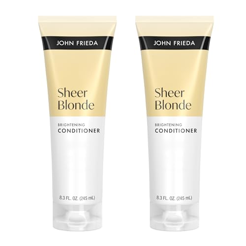 John Frieda Sheer Blonde Brightening Conditioner Blonde Conditioner 8.3 Fl Oz Pack of 2