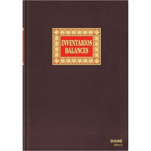 Dohe - Libro Inventarios y Balances - 100 Hojas Numeradas de 100