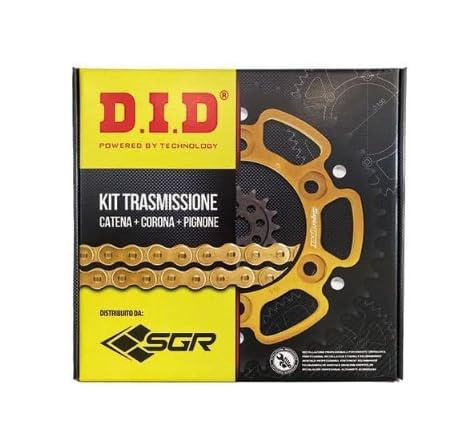KIT TRASMISSIONE DID PROFESSIONAL CATENA CORONA E PIGNONE YZF R6 600 1999>2002