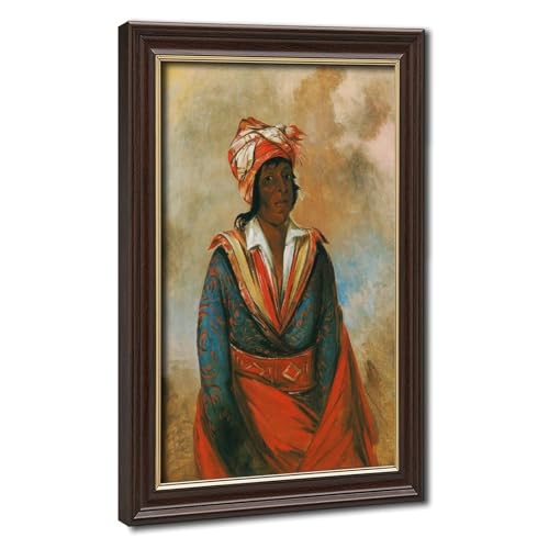 Tableau George Catlin art Choctaw pour decoration murale bureau et bureau
