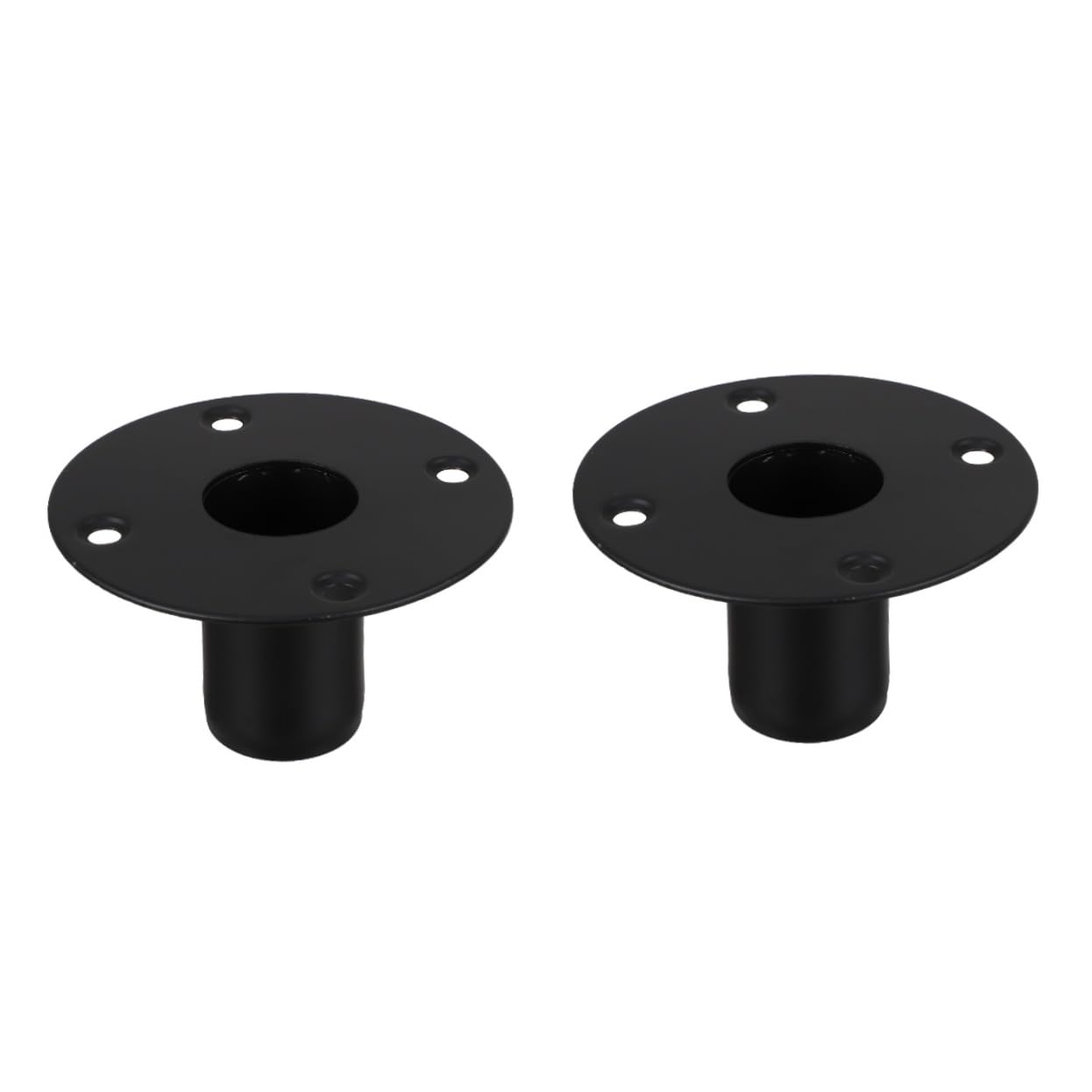 ifundom 2 Pcs Speaker Stands Audio Speaker Stand Metal Bracket Mounting Base Tray