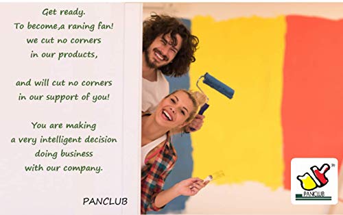 Panclub Foam Paint Brush Set I Sponge Brush Paint I 1 Inch - 25 Pack I With Wood Handles I Great For Art, Varnishes, Acrylics, Stains, Crafts #TOP5