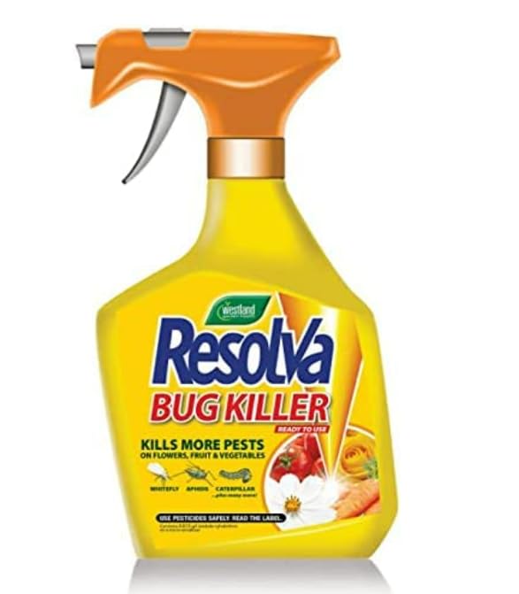 Resolva Ready to Use Bug Killer 1L with Soolar Thank You Sticker- Bug Control - Fast Action Bug Spray
