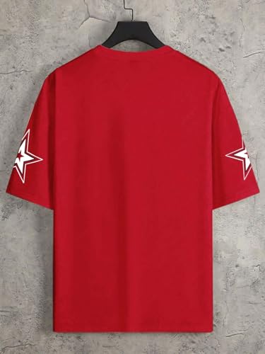 Image of SXV STYLE Chicago Sports Jersey, Number 18, Black with Red Graphics, Short Sleeve T-Shirt