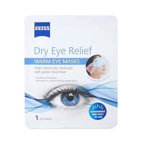 Máscaras de ojos cálidas ZEISS perfectas para relajar la vista cansada en viajes y la oficina 5