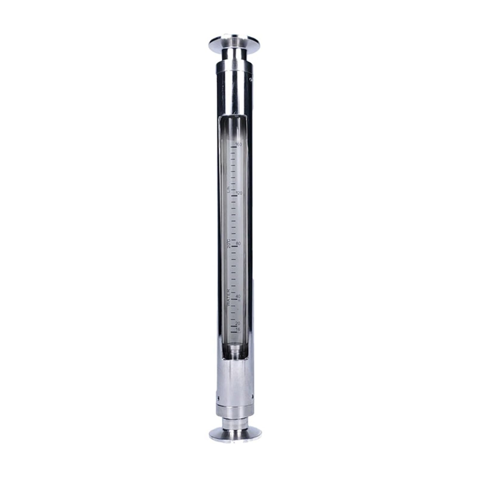 Raccord débitmètre rotor verre LZB-WA acier inoxydable liquide 40-400LPH