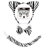 papillon zébré eurytides marcellus Utilisation polyvalente : au-delà d'Halloween, des fêtes et des jeux de rôle, cet ensemble de costume de zèbre peut également servir d'accessoire amusant à porter au quotidien et pour des séances photo, ajoutant une touche fantaisiste à n'importe quelle tenue.