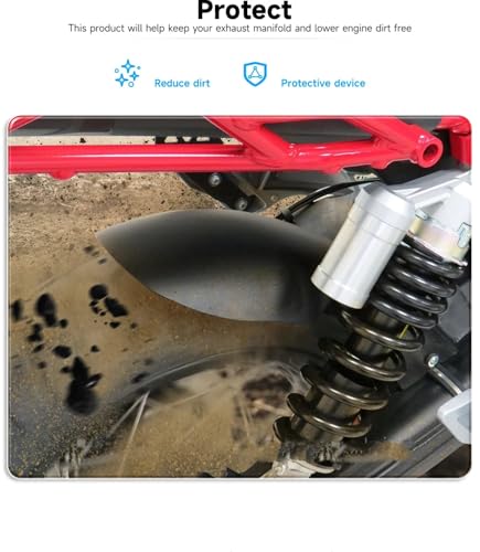 Garde-boue arrière moto Guzzi V85TT pour voyager au sec par temps de pluie