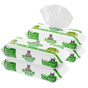 Pogi’s Dog Grooming Wipes – 400 Dog Wipes for Cleaning and Deodorizing – Plant-Based, Hypoallergenic Pet Wipes for Dogs, Puppy Wipes – Quick Bath Dog Wipes for Paws, Butt, & Body – Fragrance Free