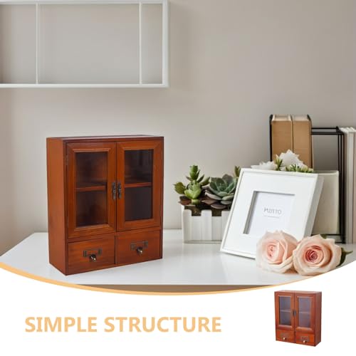 Armoire apothicaire vintage bois Operitacx charme authentique maison