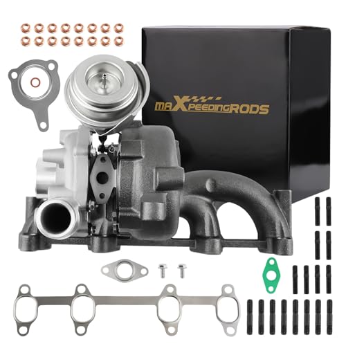 maXpeedingrods GT1749V GT17 Turbo Turbocharger for Audi A3 1.9TDI, for VW Bora Golf IV Sharan, for Skoda Octavia I 2000-2005, for Ford Galaxy 2000-2006, 713673-0001, Basic PVL Series