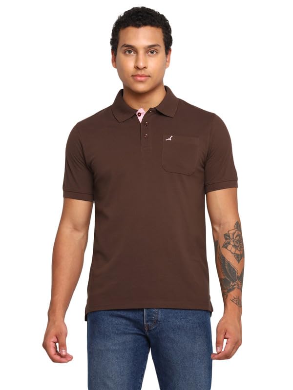 Image of AMERICAN CREW Polo Collar T-Shirt for Men with Pocket