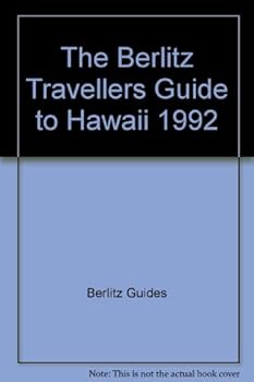 Paperback The Berlitz Traveller's Guide Hawaii 1992 Book