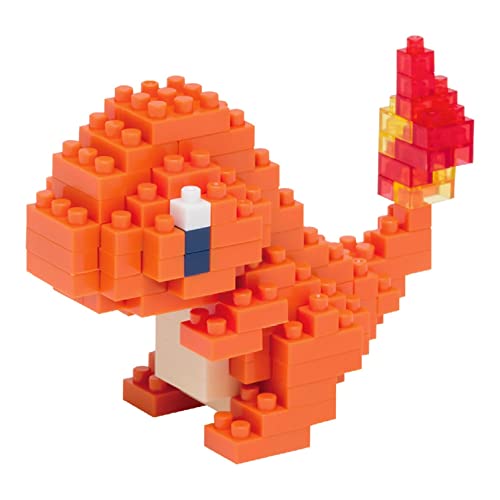 Nanoblock-Charmander [Pokémon]Kit de construcción de la serie Pokémon