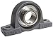 Hub City PB250URX1-11/16 Pillow Block Mounted Bearing, Normal Duty, Low Shaft Height, Relube, Setscrew Locking Collar, Narrow Inner Race, Cast Iron Housing, 1-11/16" Bore, 2.31" Length Through Bore, 2.063" Base To Height