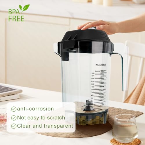 Recipiente de reemplazo Advance de 48 oz para licuadora miniatura 4
