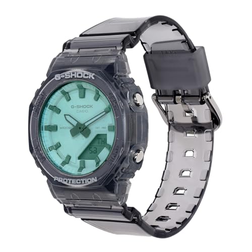 Image of Casio G-Shock Women GMA-P2100SR-1ADR Analog-Digital Green Watch Women (G1822)