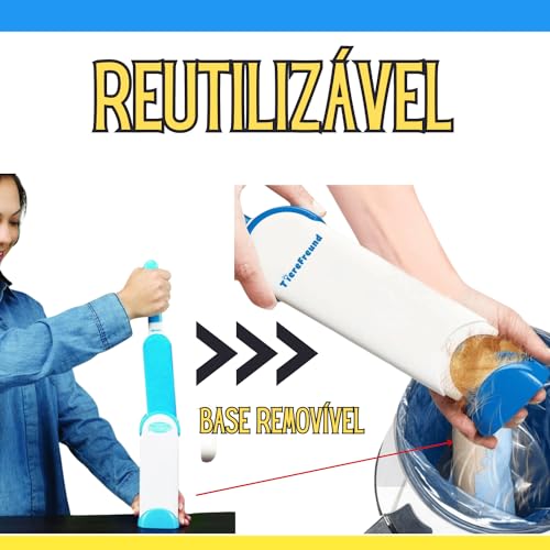 Removedor De Pelos De Cães E Gatos Estofado Roupa Rolo Tira Pelo Escova Mágica