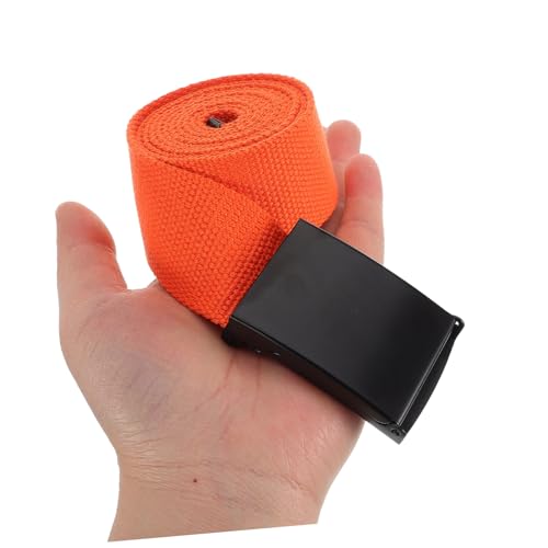2pcs Men Adjustable Heavy Duty Webbing Belt Casual Fabric Belt Sturdy Buckle for Work School and Outdoor Activities3
